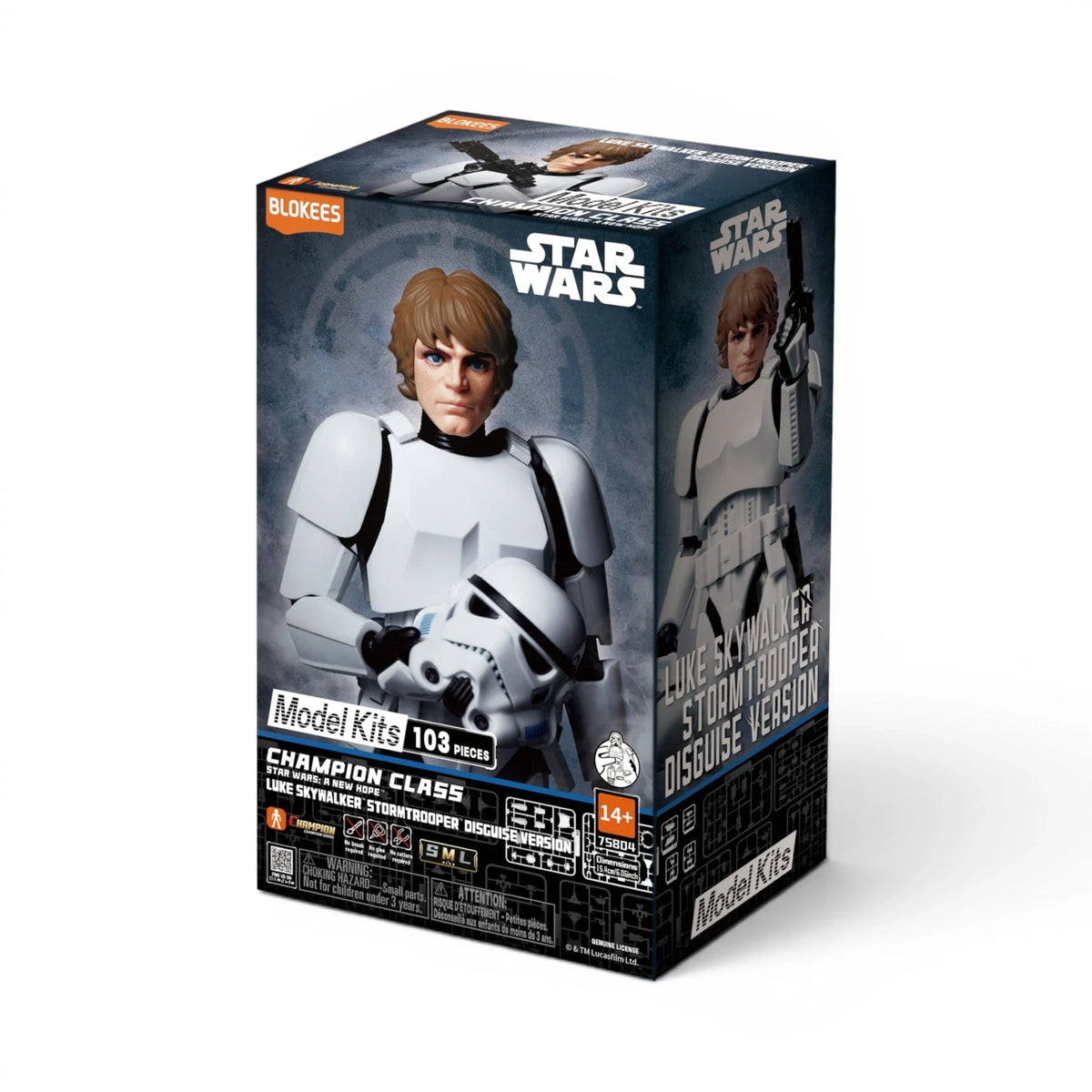 Luke Skywalker bewegliches Modellbauset - Blokees