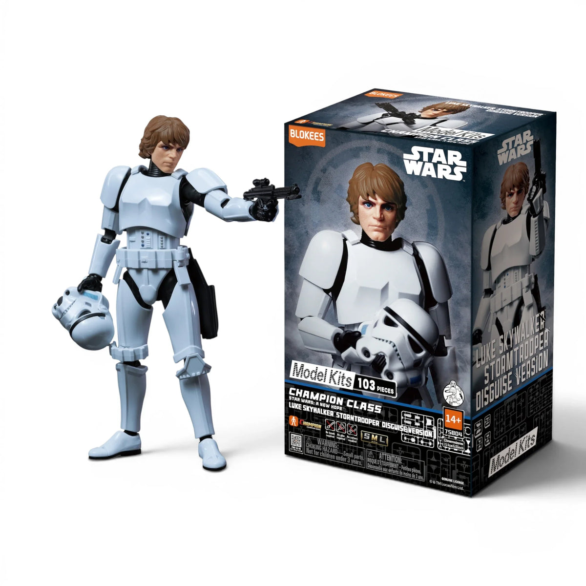 Luke Skywalker bewegliches Modellbauset - Blokees