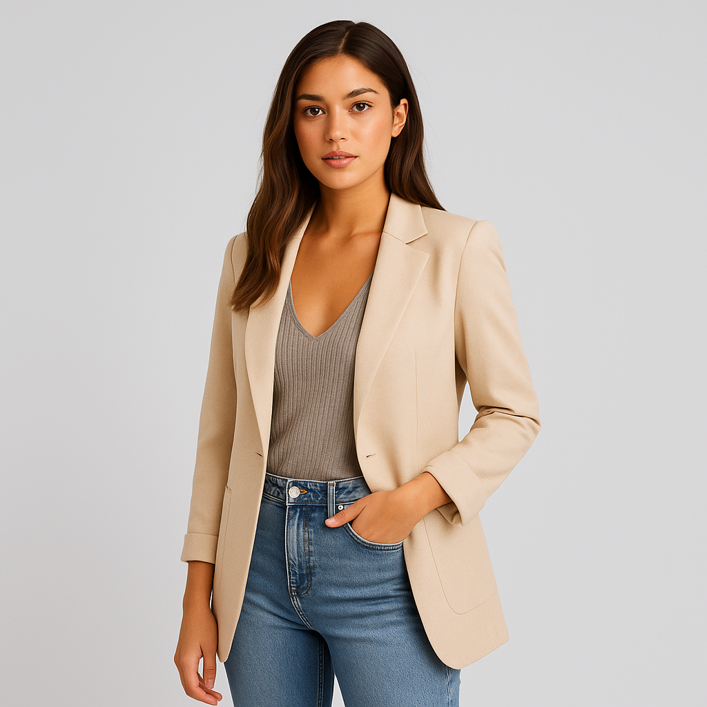 Barbara - Blazer mit großen Taschen
