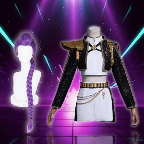 K-Pop Style Cosplay Costume with Reinforced Seams