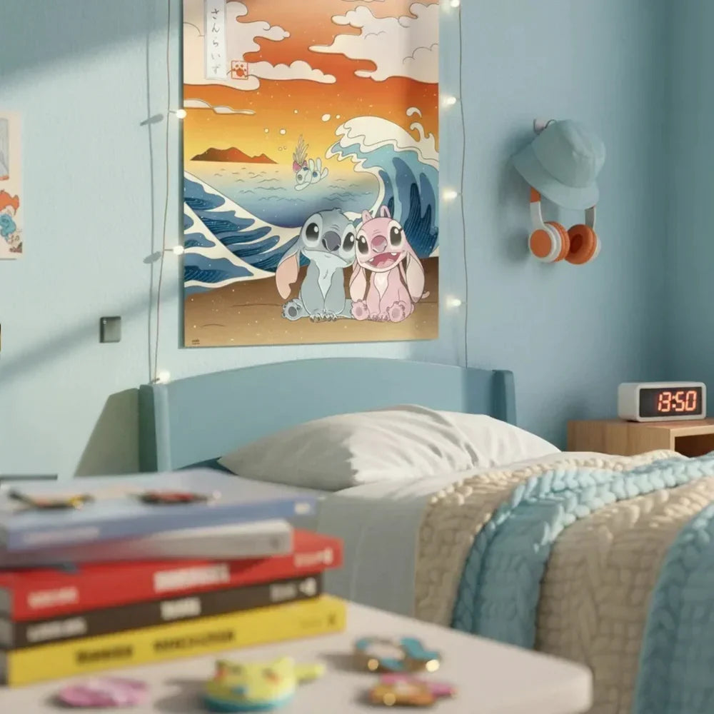 Disney Lilo & Stitch Japan Maxi-Wandposter - 61 x 91.5 cm