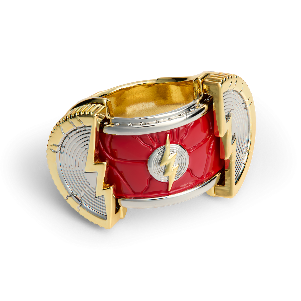 The Flash Prop Ring with Display Case - Fixed Open, US Size 10