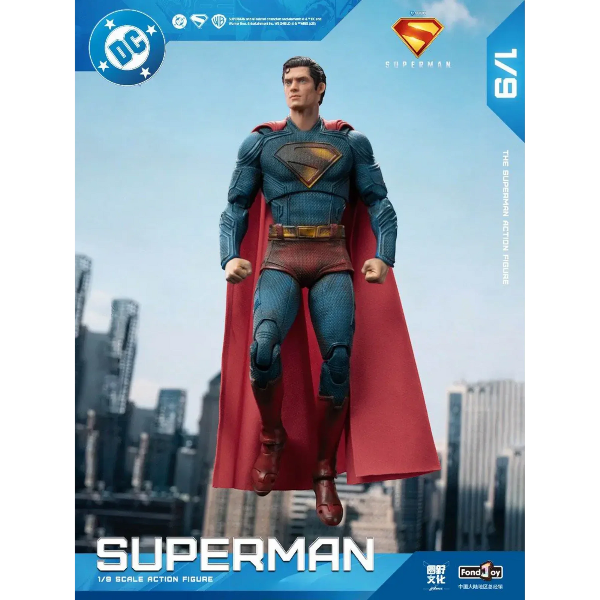 Superman Actionfigur - Battle-Damage-Edition - FondJoy