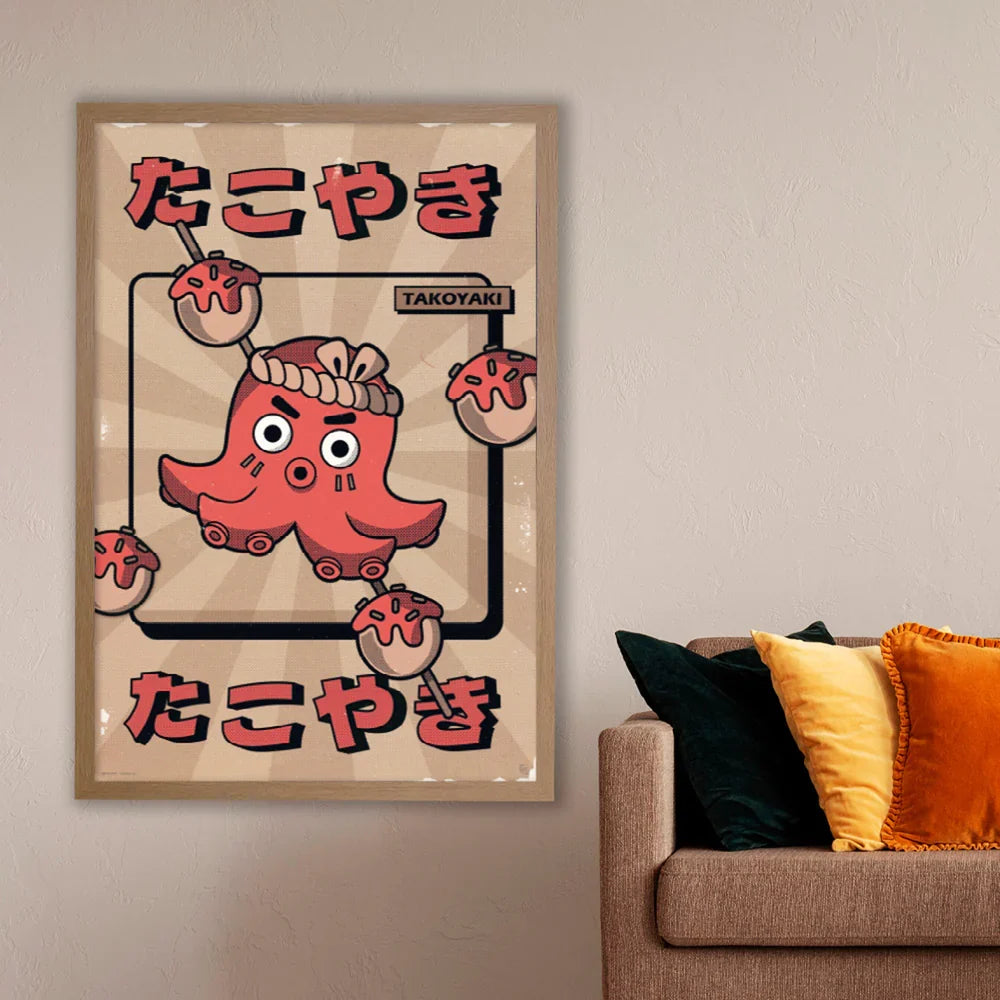 Maxi-Posterrahmen aus Holz 61 x 91.5 cm - Eichenoptik