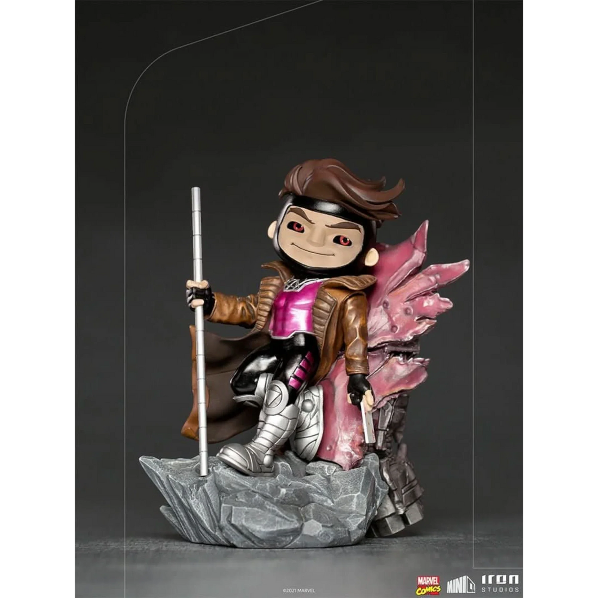 Statue MiniCo Gambit X-Men - Iron Studios