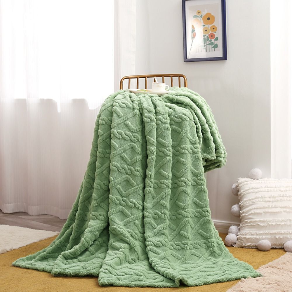 Gemütliche Cloud Haven Fleece-Wurfdecke für Wärme & Komfort