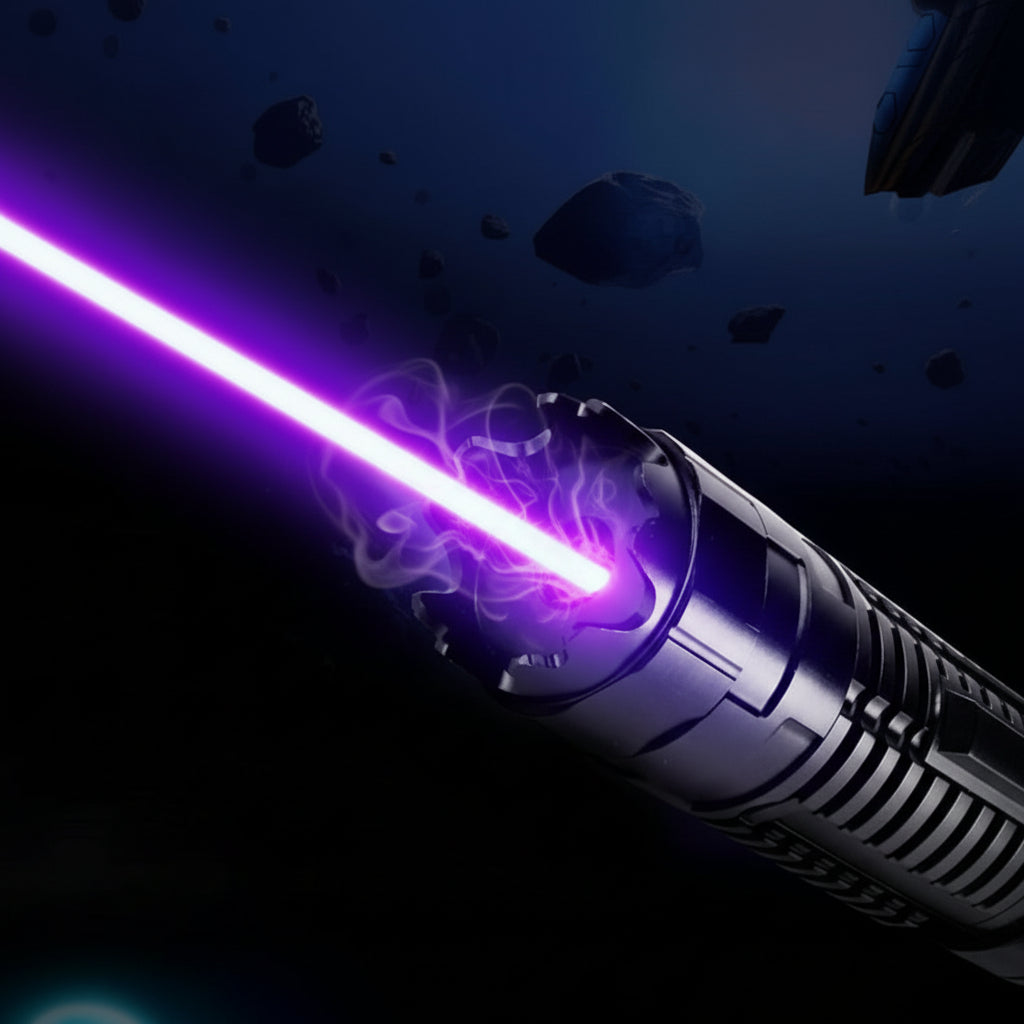 Hochleistungsblaue taktische Strahl Militär Taschenlampe