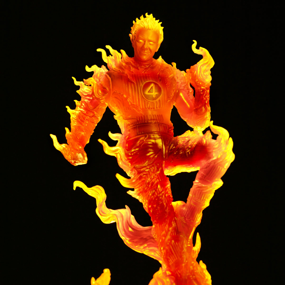 Torche humaine - Les Quatre Fantastiques : Premiers pas - Statue de présentation Art Scale 1/10