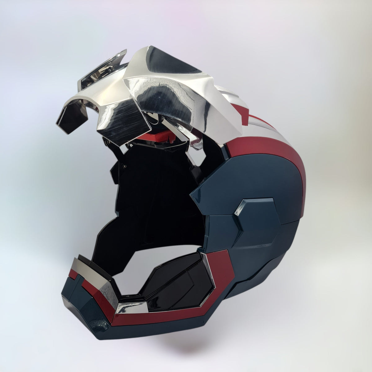 Iron Patriot Helmet - Voice Control and LED Eyes