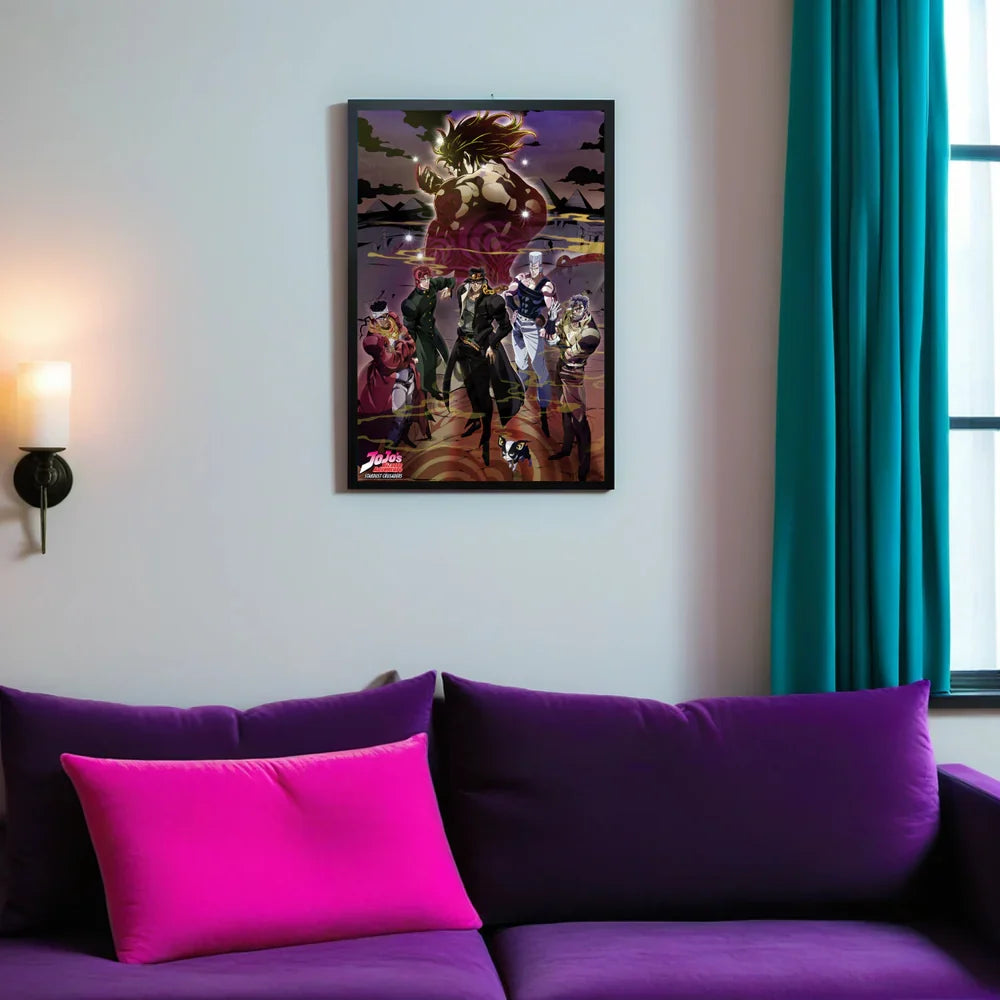 JoJo's Bizarre Adventure Group Maxi Wall Poster - 61 x 91.5 cm