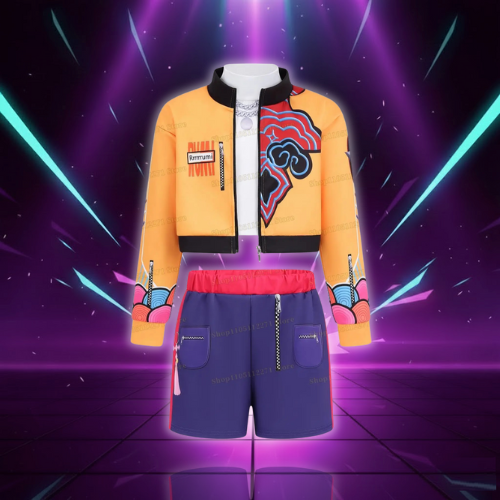Girls' K-Pop Style Fancy-Dress Costume