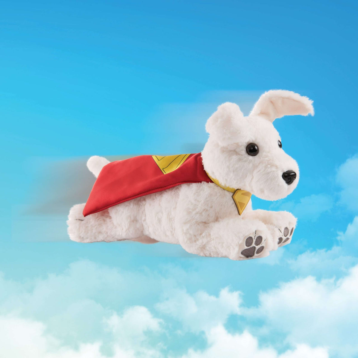 Krypto Superdog Plush - Superman 2025 with Red Cape