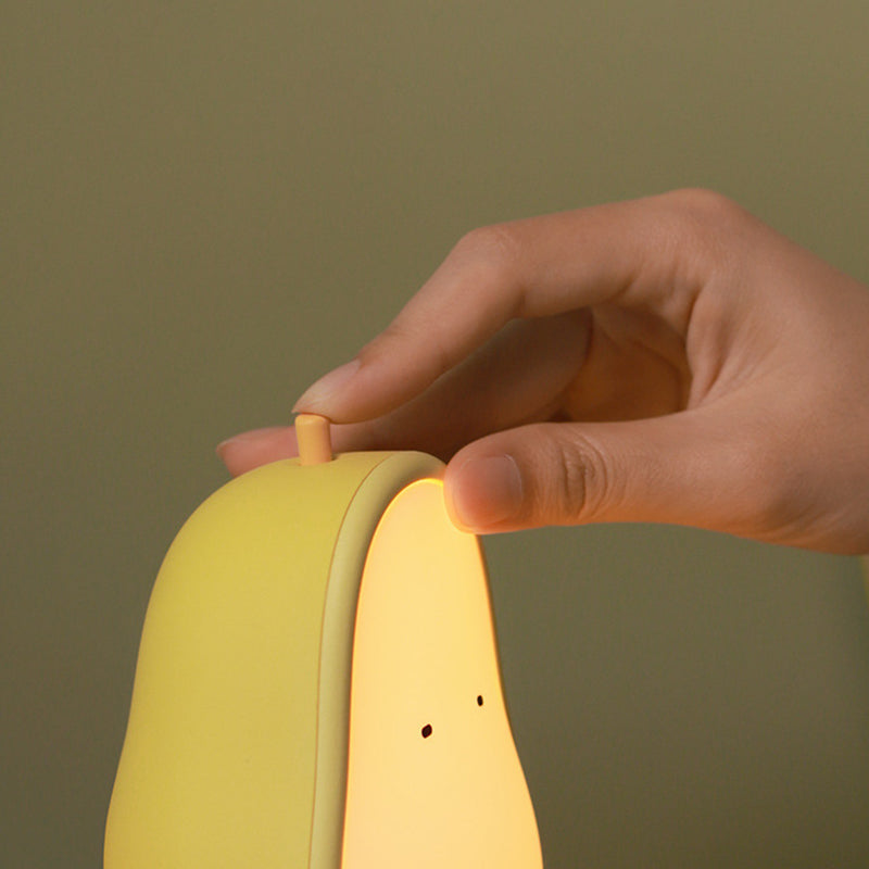 Avocado Night Light for Kids | Cute LED Lamp for Children's Room
