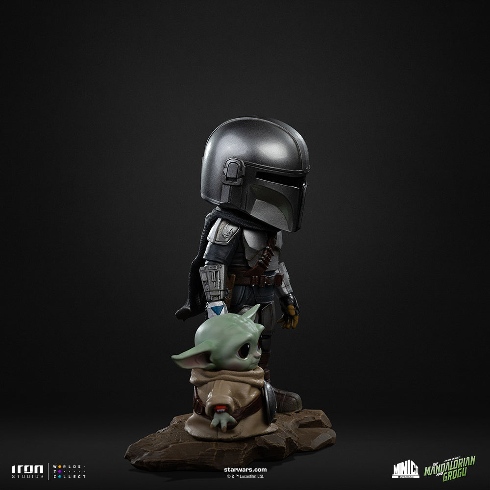 Mandalorian und Grogu MiniCo-Statue - Iron Studios