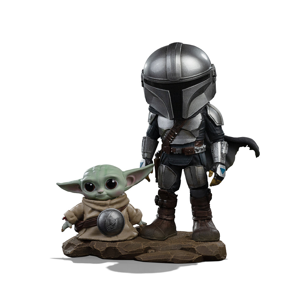 Mandalorian und Grogu MiniCo-Statue - Iron Studios