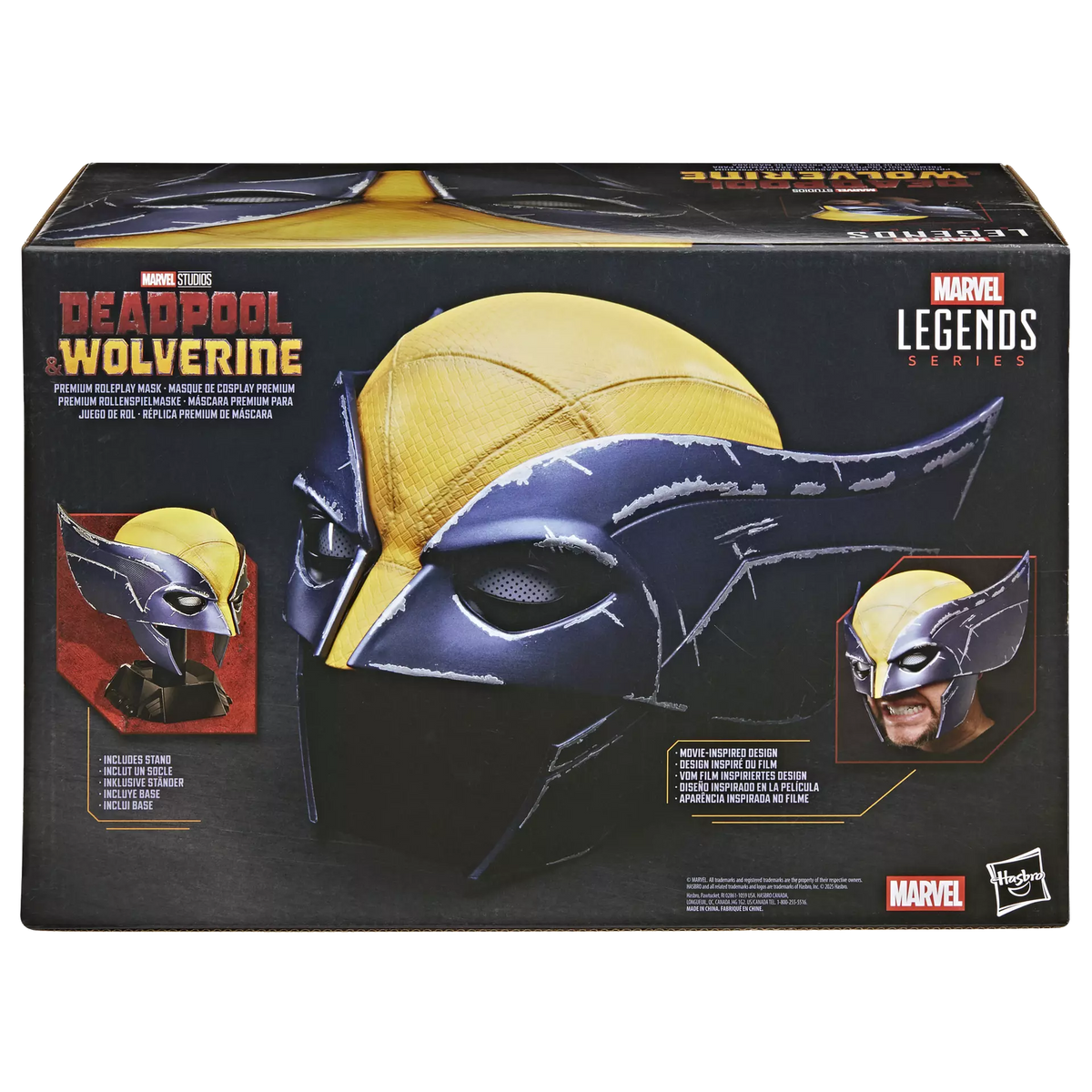Marvel Legends Series Wolverine Premium-Rollenspielmaske - Sammlerstück