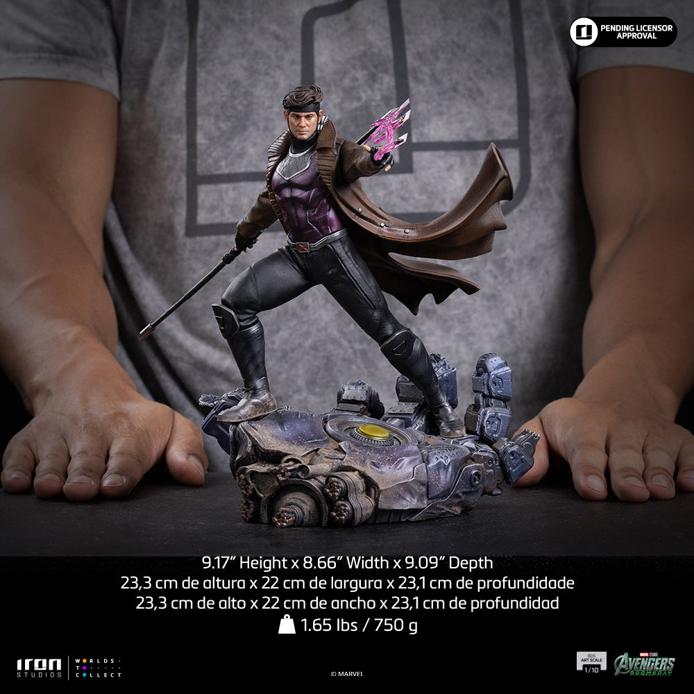 Statue de Gambit - Avengers: Doomsday - BDS Art Scale 1/10 - Précommande