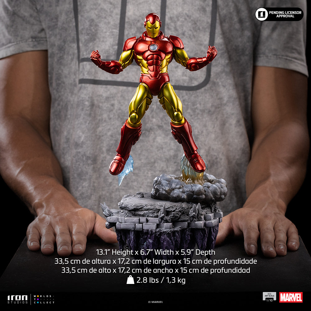 Iron Man Deluxe - Diorama Infinity Gauntlet - BDS Art Scale 1/10 - Iron Studios - Précommande