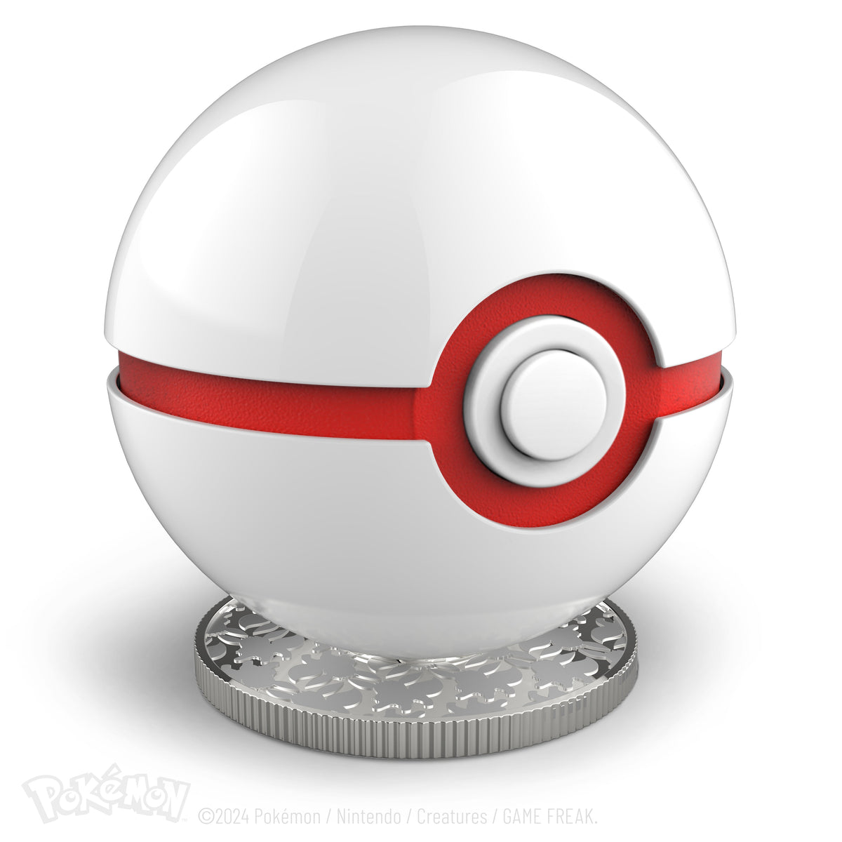 Pokémon Die-Cast Mini-Premierball interaktive Replik