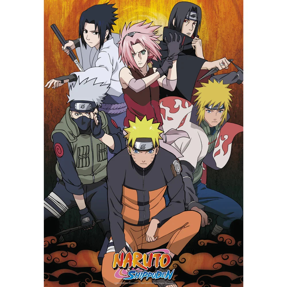 Naruto Gruppe Maxi-Wandposter - 61 x 91.5 cm