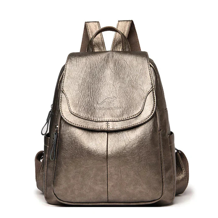 Sac à dos de voyage chic, sécurisé et organisé, anti-vol pour femmes tendance