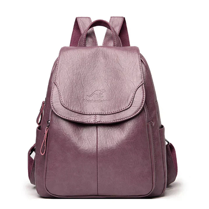Sac à dos de voyage chic, sécurisé et organisé, anti-vol pour femmes tendance