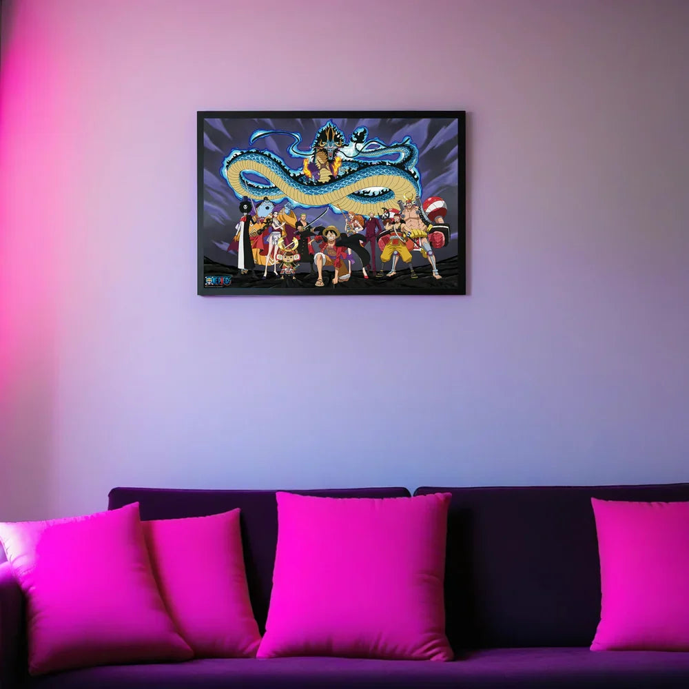 One Piece L'équipage contre Kaido Maxi poster mural - 61 x 91.5 cm