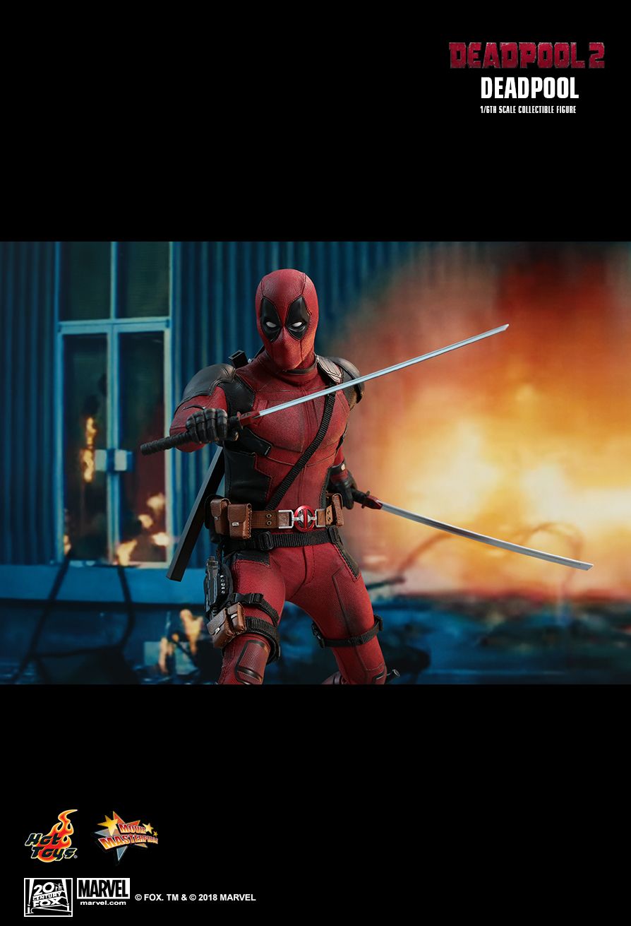 Figurine d’action de Deadpool 2 à l’échelle 1/6 - Hot Toys