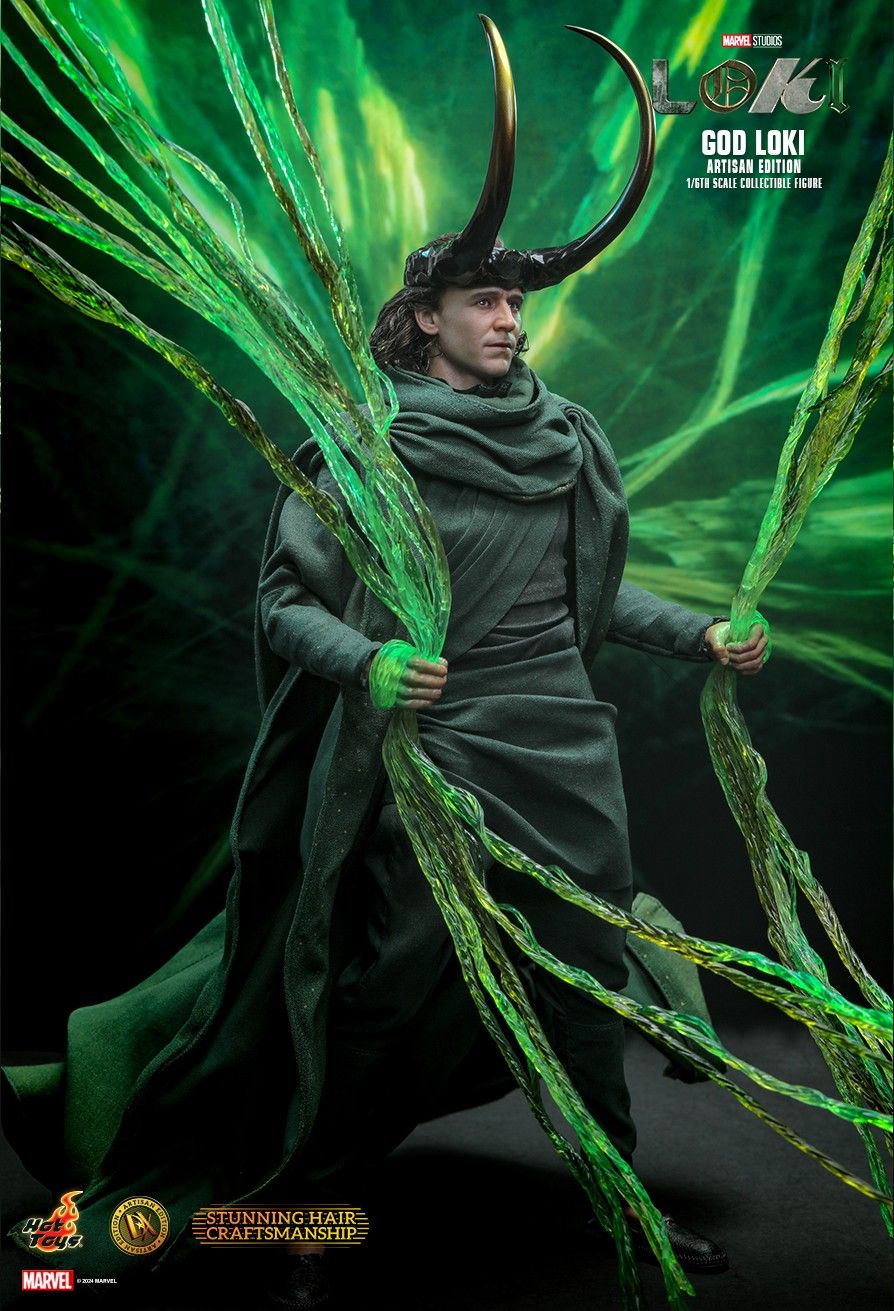Figurine d’action de Loki, dieu (édition artisanale), à l’échelle 1/6 - Hot Toys
