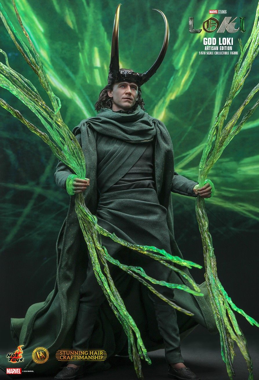 Figurine d’action de Loki, dieu (édition artisanale), à l’échelle 1/6 - Hot Toys