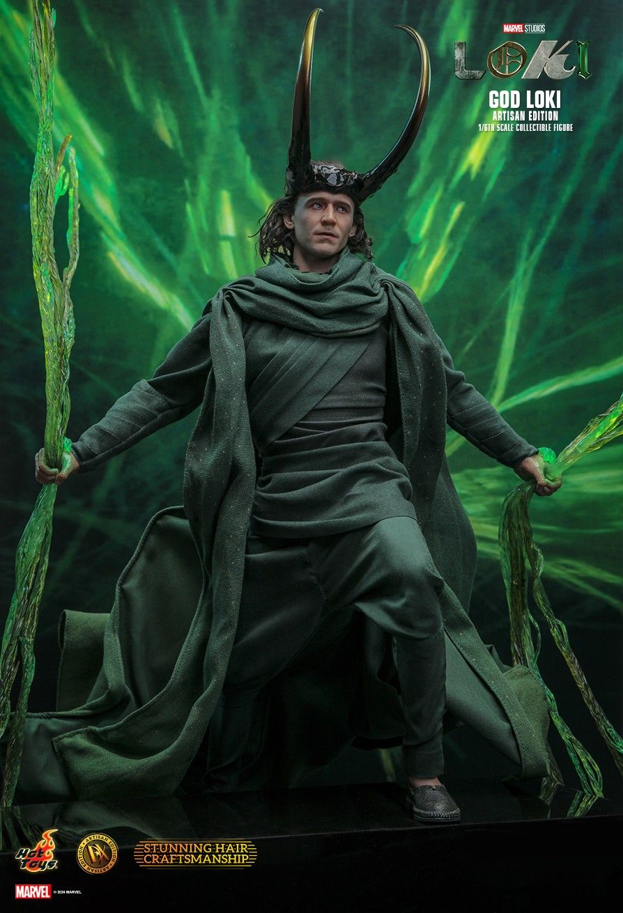 Figurine d’action de Loki, dieu (édition artisanale), à l’échelle 1/6 - Hot Toys
