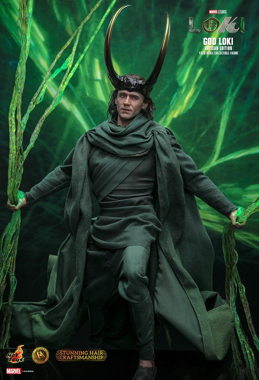 Figurine d’action de Loki, dieu (édition artisanale), à l’échelle 1/6 - Hot Toys