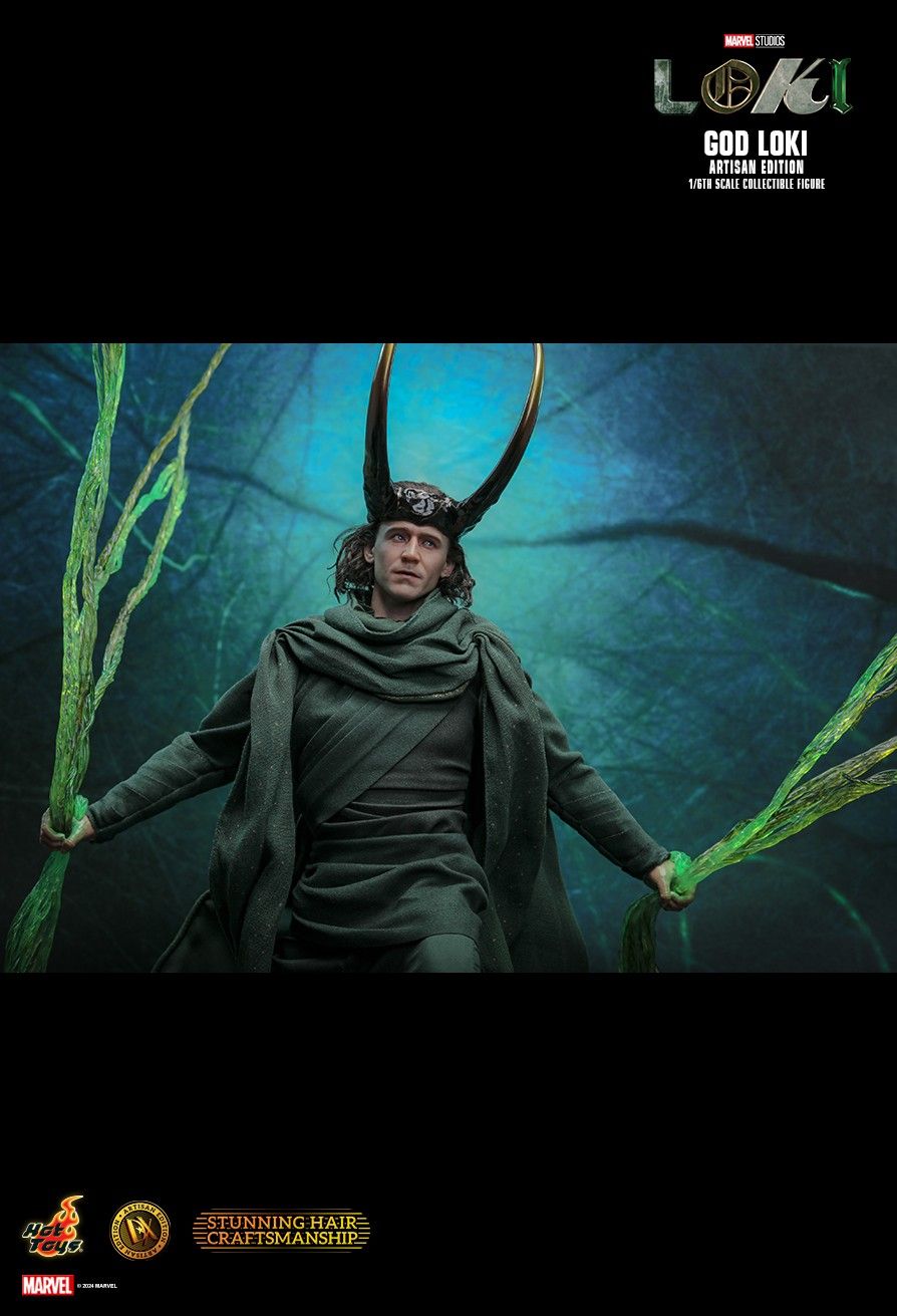 Figurine d’action de Loki, dieu (édition artisanale), à l’échelle 1/6 - Hot Toys
