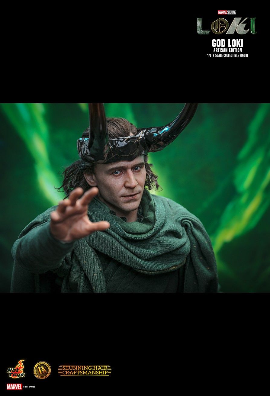 Figurine d’action de Loki, dieu (édition artisanale), à l’échelle 1/6 - Hot Toys
