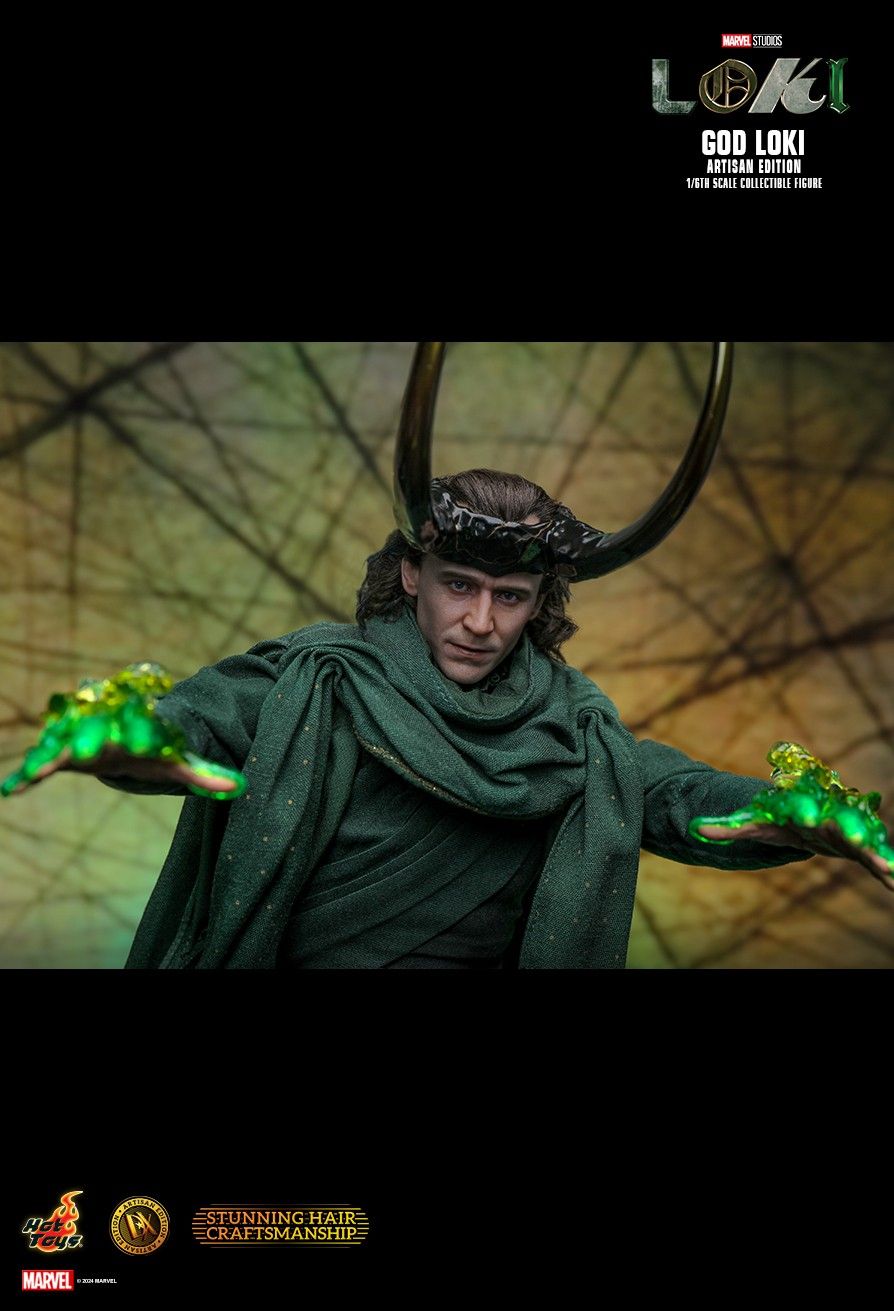 Figurine d’action de Loki, dieu (édition artisanale), à l’échelle 1/6 - Hot Toys
