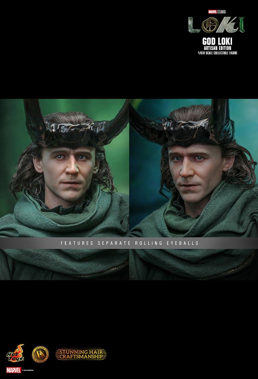 Figurine d’action de Loki, dieu (édition artisanale), à l’échelle 1/6 - Hot Toys