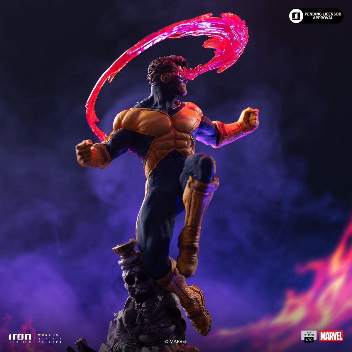 Statue d’exposition Art Scale 1/10 Cyclops Deluxe Infinity Gauntlet Diorama - Iron Studios