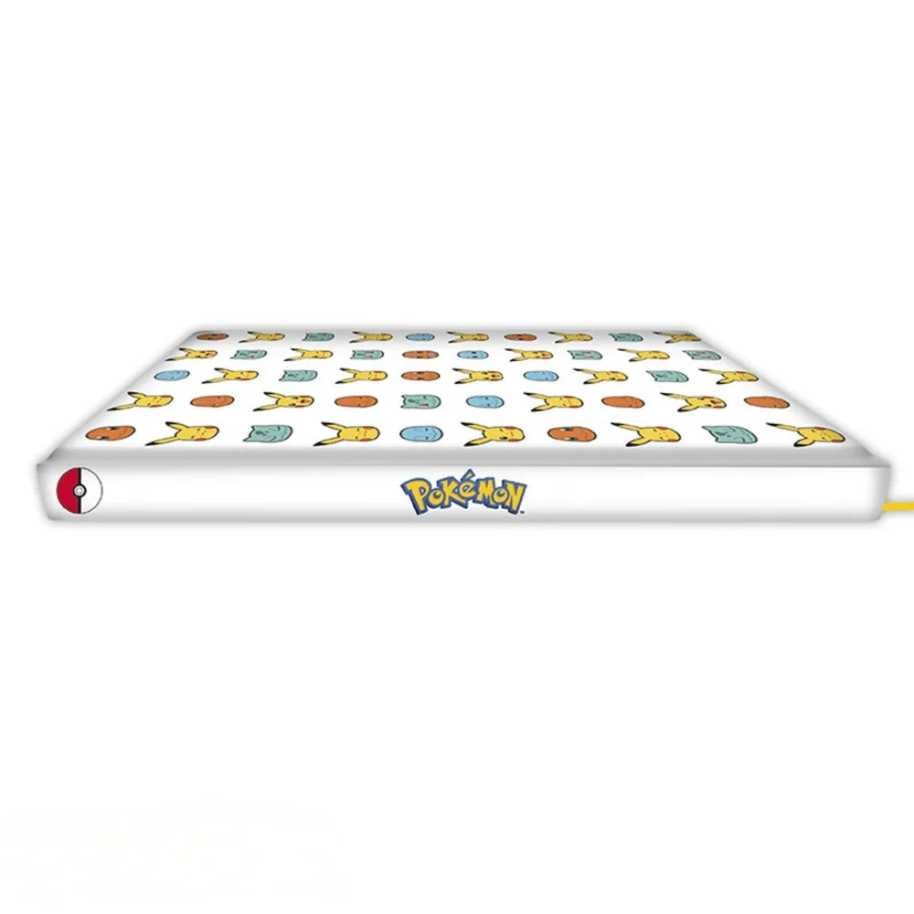 Pokémon-Starter-A5-Notizbuch - 180 linierte Seiten