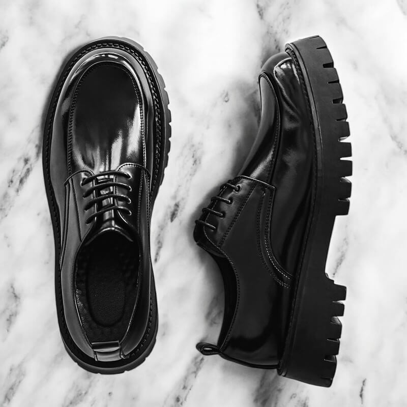 Renante | Chaussures habillées en cuir peintes à la main pour hommes