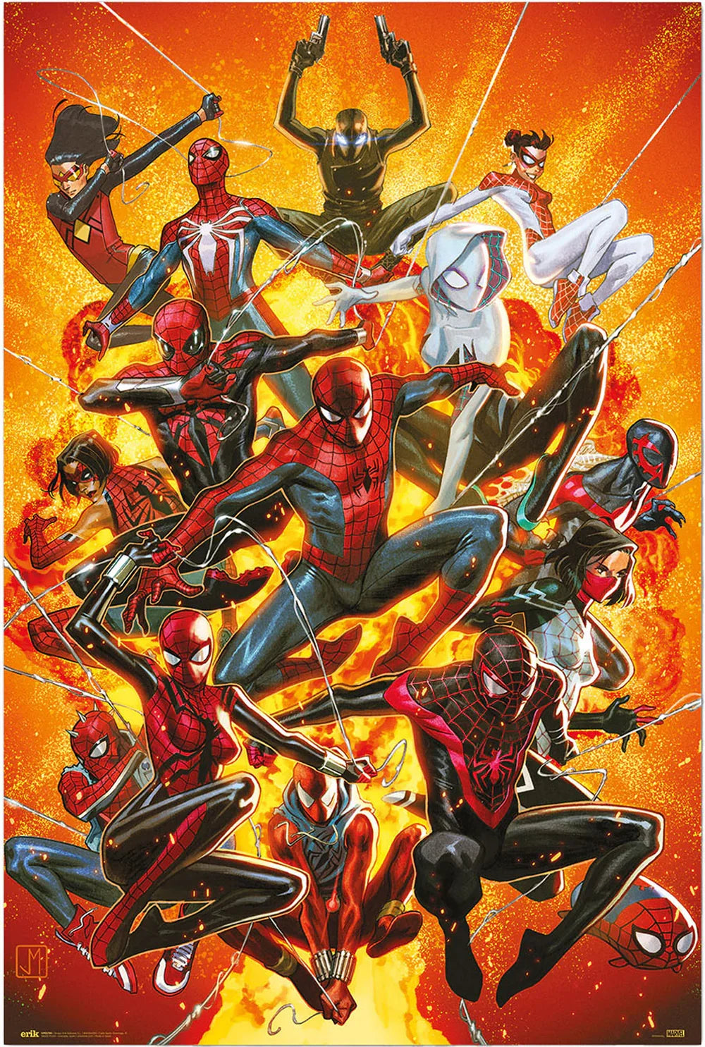 Spider-Man Spider-Geddon - Affiche murale maxi - 61 x 91.5 cm
