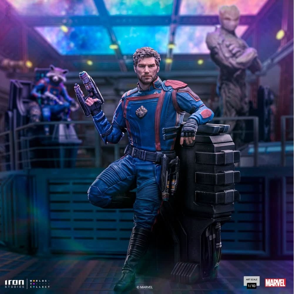 Star-Lord - Les Gardiens de la Galaxie 3 - statue d'exposition à l'échelle artistique 1/10