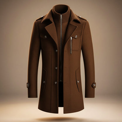 | Valero Men’s Virgin Wool Coat