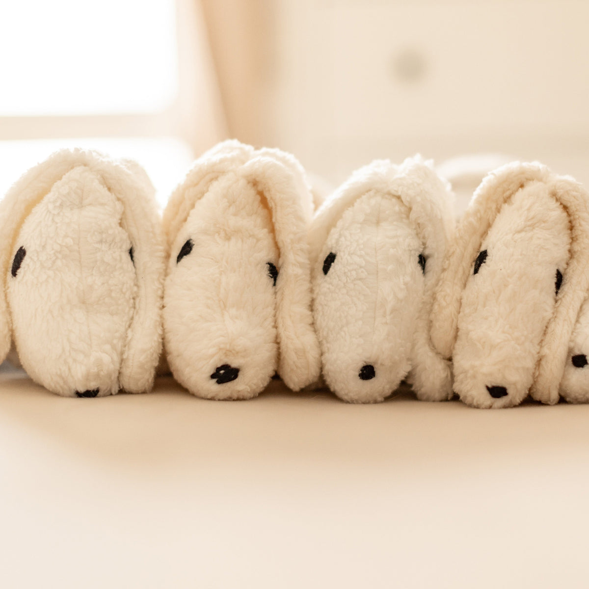 Personalised Dog Soft Toy with Organic Cotton and Merino Wool