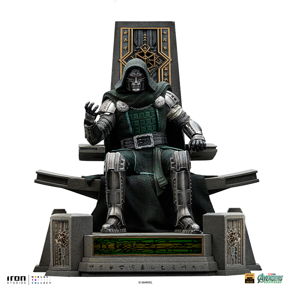 Doctor-Doom-Statue auf Thron - Avengers: Doomsday - Art Scale 1/10 - Iron Studios - Vorbestellung