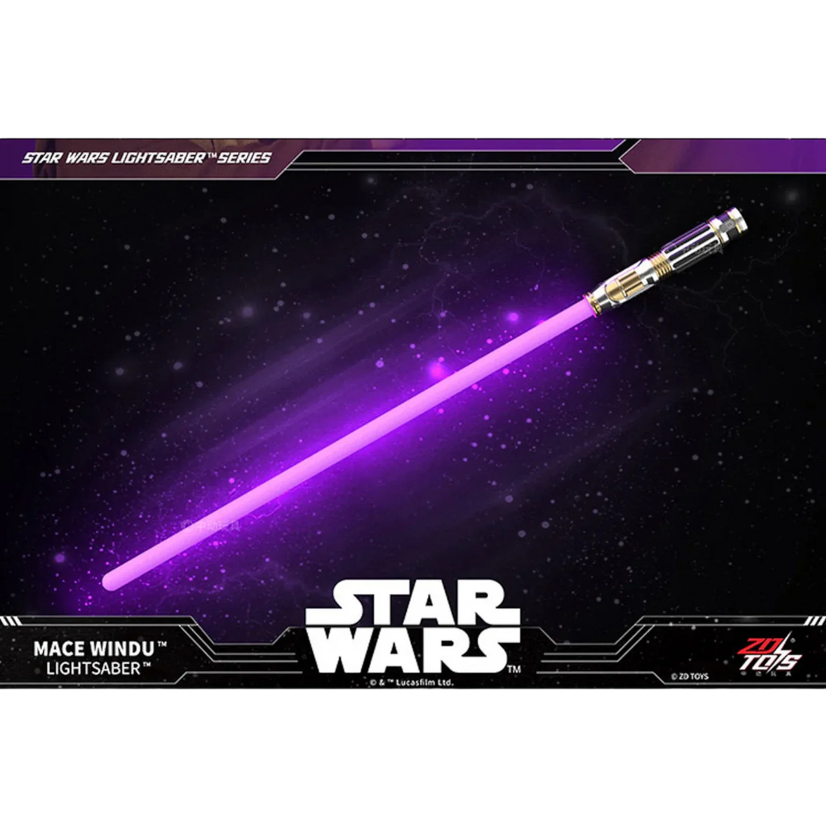 Mace Windu Lichtschwert-Replik 103 cm - ZD Toys