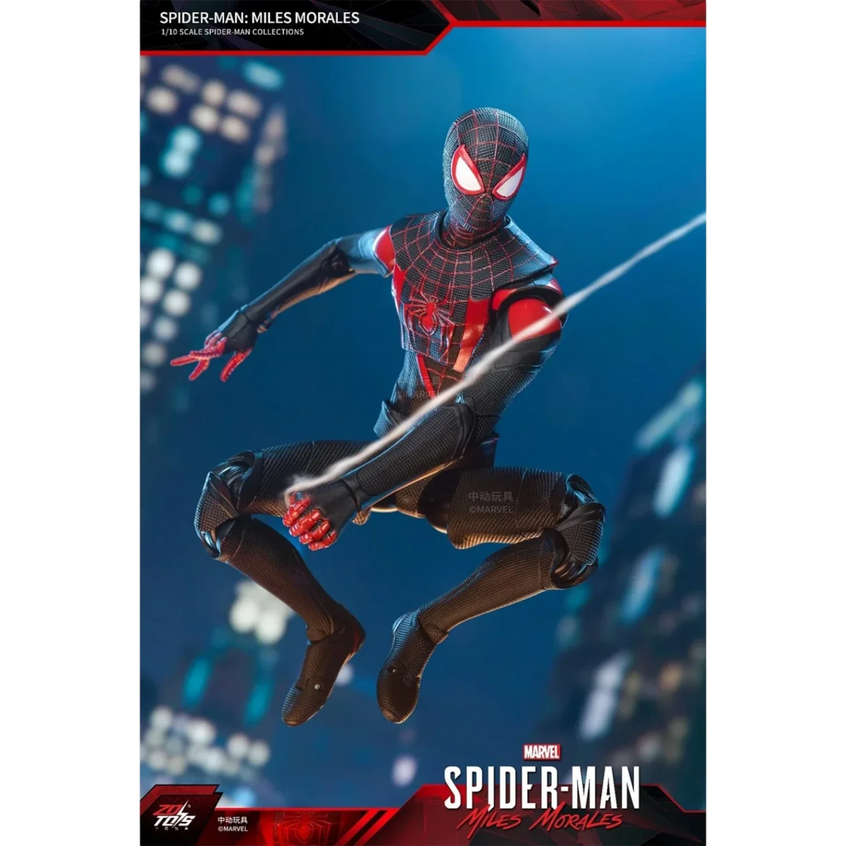 Spider-Man Miles Morales Actionfigur Maßstab 1/10 - ZD Toys
