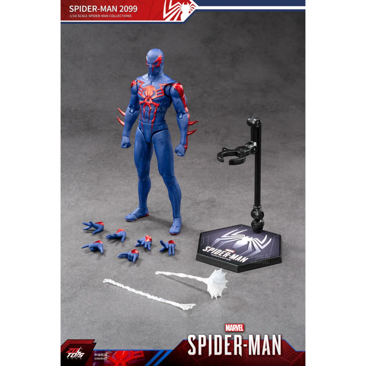 Spider-Man 2099 Action Figure 1/10 Scale - ZD Toys