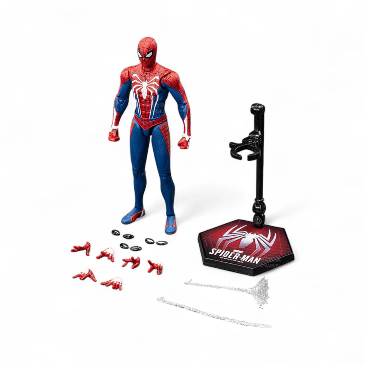 Spider-Man-Actionfigur mit Advanced Suit, Maßstab 1/10 - ZD Toys