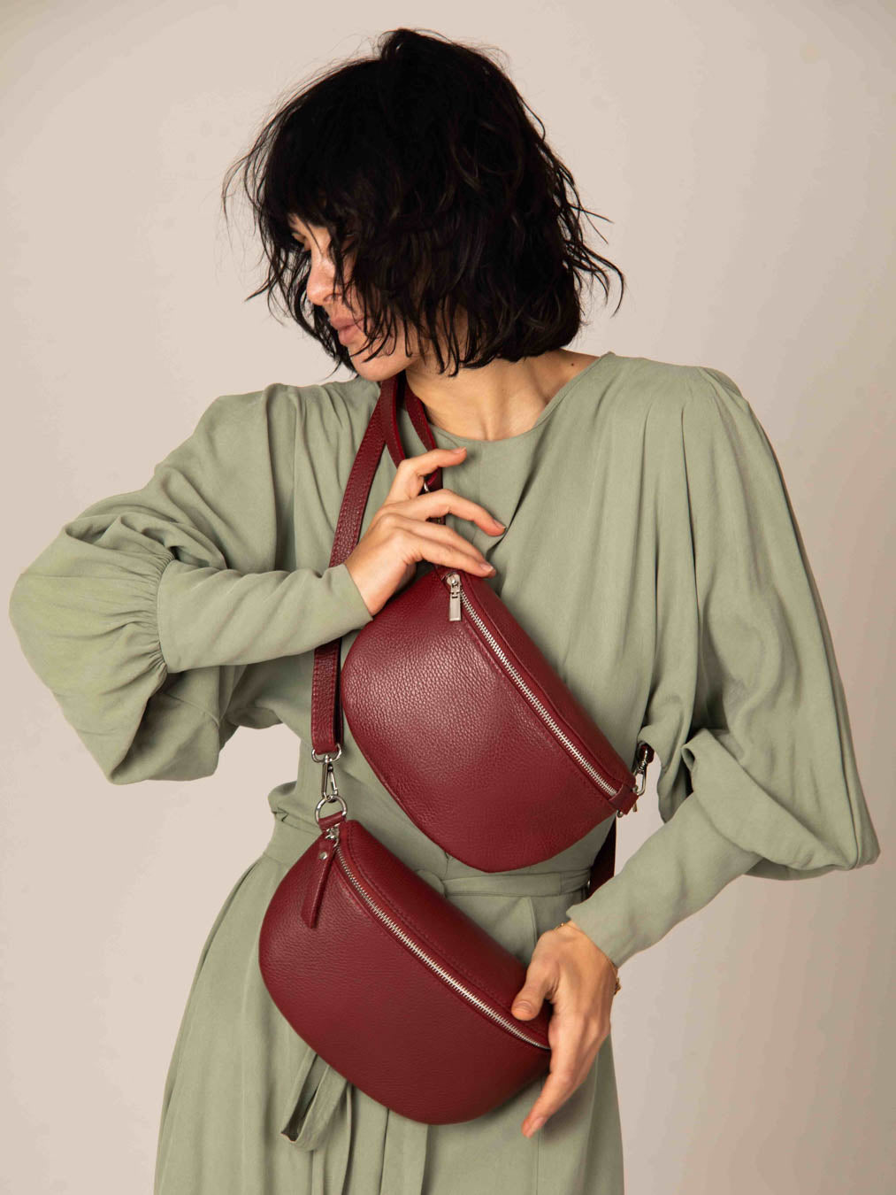 Mehrweg-Leder-Crossover