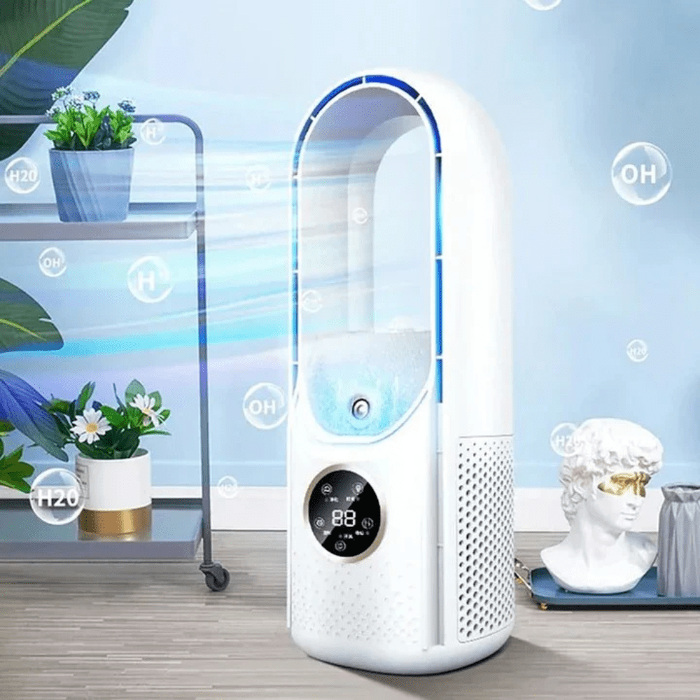 AIRO Vent | Compact Bladeless Air Cooler for Workspaces
